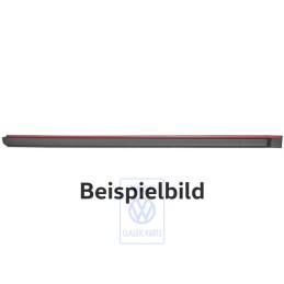 VW Original Schutzleiste Für Tür Satinschwarz/Marsrot - 167853753 QS2