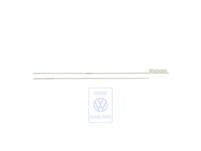 VW Original Zierstreifen Für Kotflügel, Tür Und Seitenteil - 191898525C 4AT
