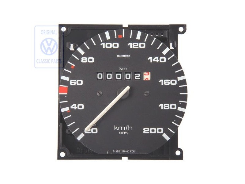 VW Original Geschwindigkeitsmesser Ohne Tageskilometerzähler - 191957031