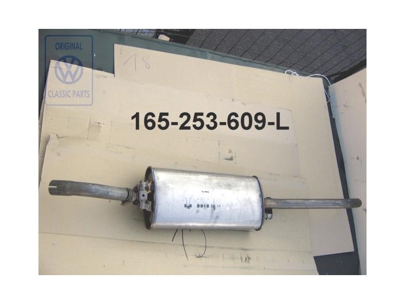 VW Original Nachschalldämpfer - 165253609L