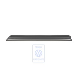 VW Original Schutzleiste Für Seitenteil Satinschwarz/Weiss - 165853535 QV7