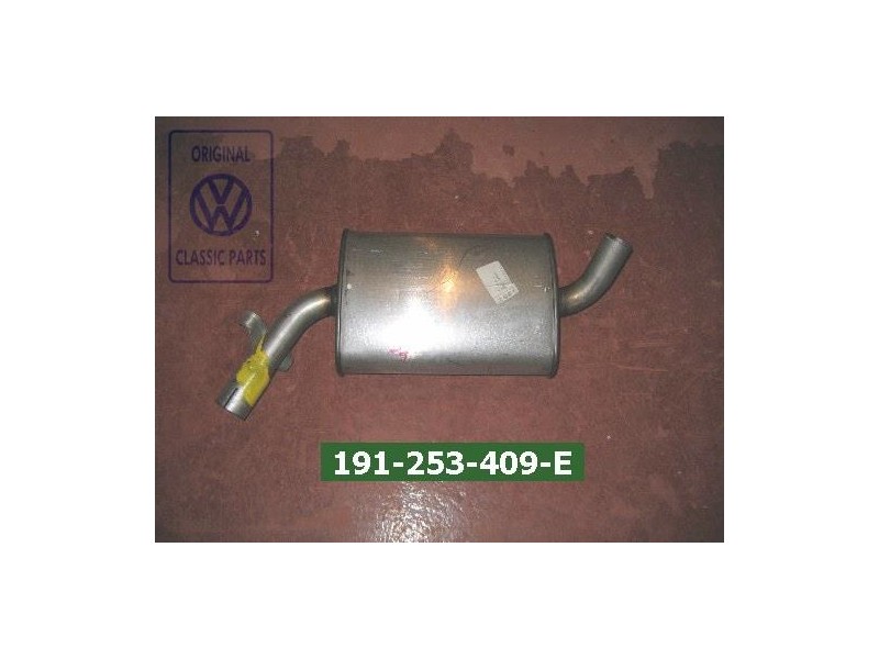 VW Original Mittelschalldämpfer - 191253409E