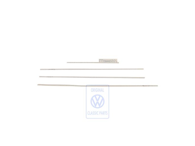 VW Original Zierstreifen Für Kotflügel, Tür Und Seitenteil - 193898524B 6ZK