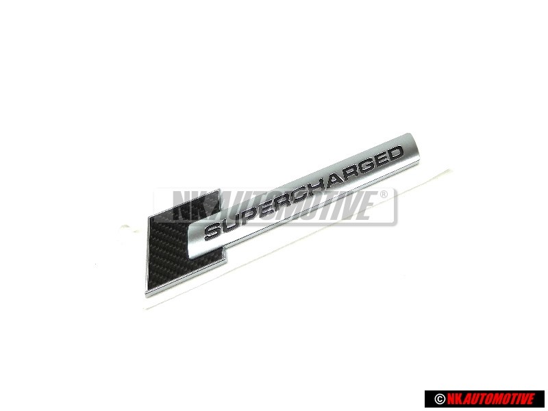 Audi Original SUPERCHARGED Vorne Kotflügel Schriftzug Emblem Logo - 4F0853601