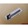 Audi Original SUPERCHARGED Vorne Kotflügel Schriftzug Emblem Logo - 4F0853601