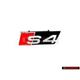 Audi Original S4 Vorne Kühlergrill Emblem Schriftzug - 8D0853736E 2ZZ