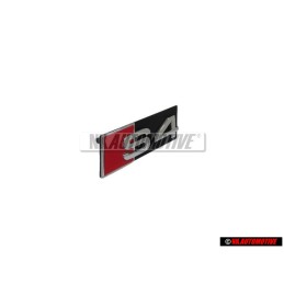 Audi Original S4 Vorne Kühlergrill Emblem Schriftzug - 8D0853736E 2ZZ