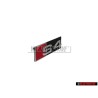 Audi Original S4 Vorne Kühlergrill Emblem Schriftzug - 8D0853736E 2ZZ