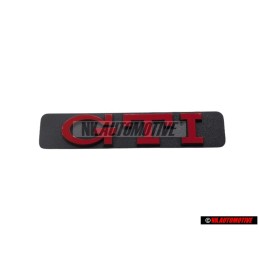 VW Original GTI Seite Schriftzug Emblem Logo Rot - 1H6853714C QN5