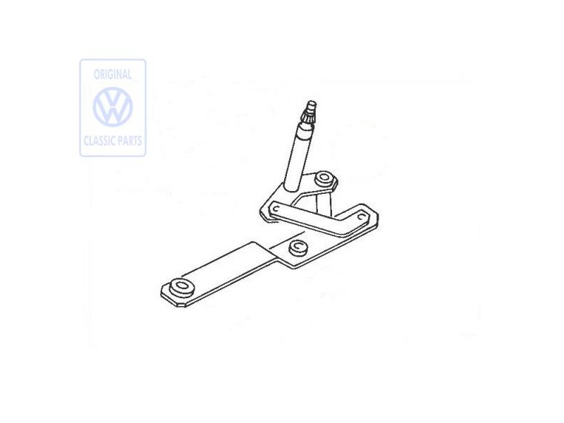 VW Original Wischerwelle Mit Gestänge - 531955721