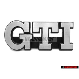 VW Classic Parts GTI Emblem Schriftzug Vorne Grill Kühlergrill - 191853679L GX2