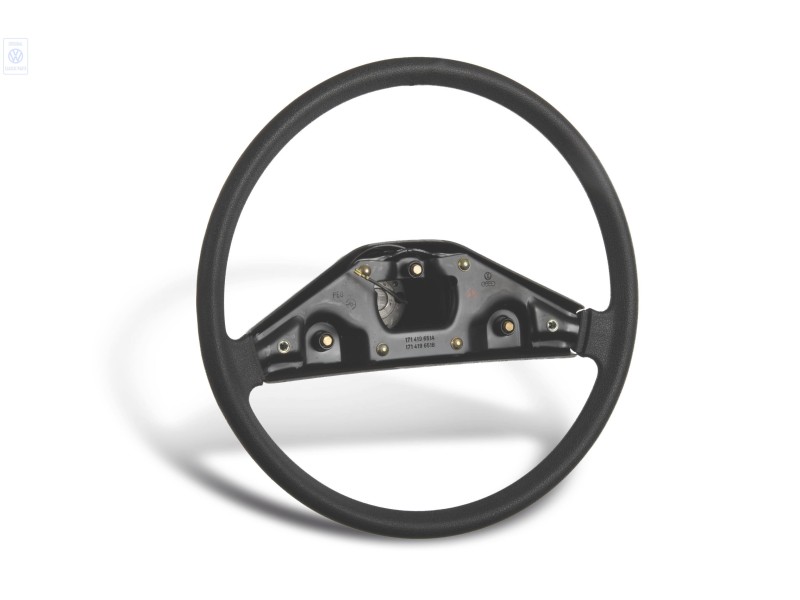 VW Original Lenkrad Mit Verformungs- Element Satinschwarz - 171419091D 01C