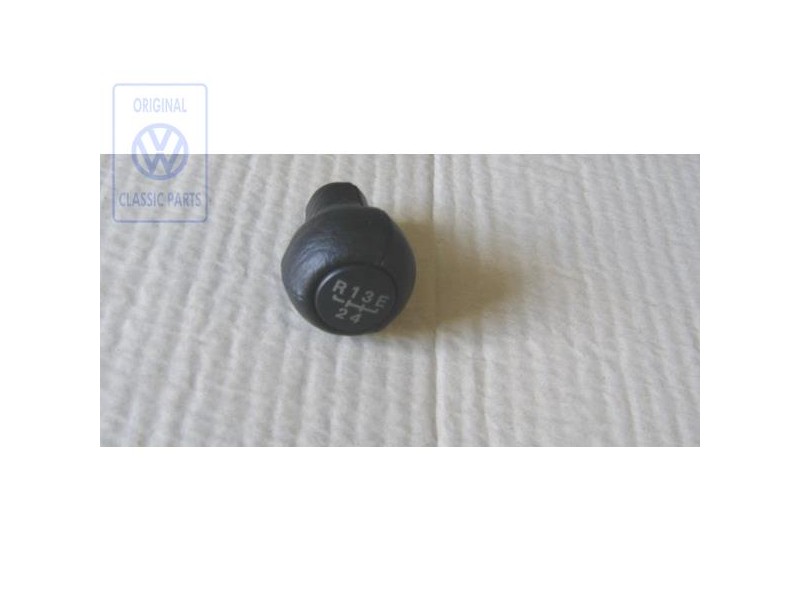VW Original Schalthebelknopf Satinschwarz - 191711141C 01C