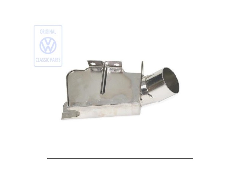 VW Original Warmluftfangblech - 037253041G