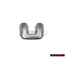 VW Original Schriftzug Emblem Logo für Lenkrad Aluminium - 1K8419685 3Q7