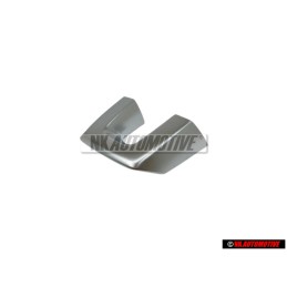 VW Original Schriftzug Emblem Logo für Lenkrad Aluminium - 1K8419685 3Q7
