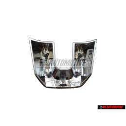 VW Original Schriftzug Emblem Logo für Lenkrad Aluminium - 1K8419685 3Q7