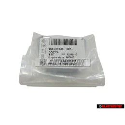 VW Original Schriftzug Emblem Logo für Lenkrad Aluminium - 1K8419685 3Q7