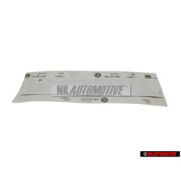 VW Original PASSAT Hinten Schriftzug Emblem Logo Chrom - 3B0853687 739