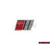 Audi Original S6 Vorne Kühlergrill Emblem Schriftzug - 4A5853736C 2ZZ