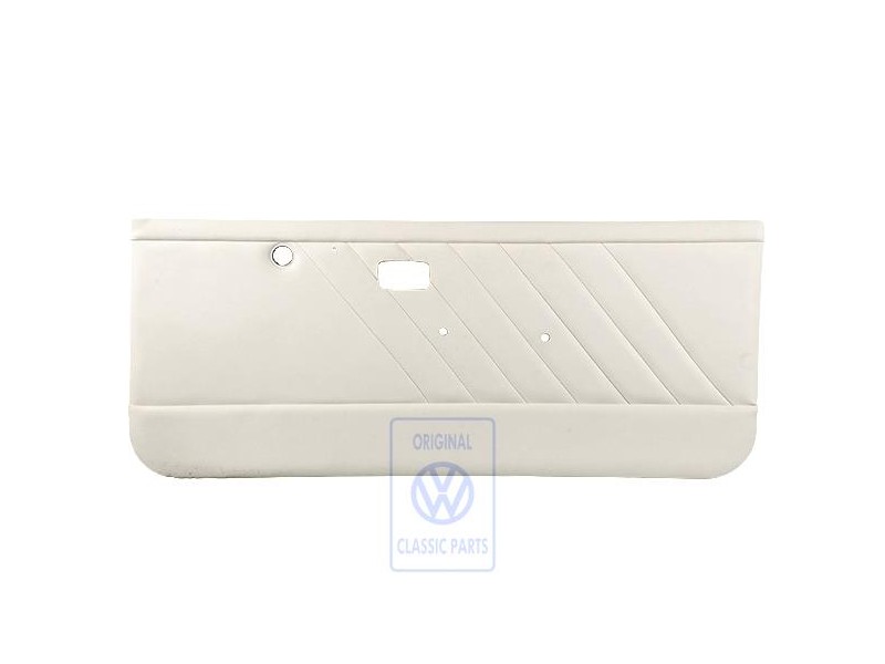 VW Original Türverkleidung (Kunstleder) Laskyweiss - 155867016EC8YN