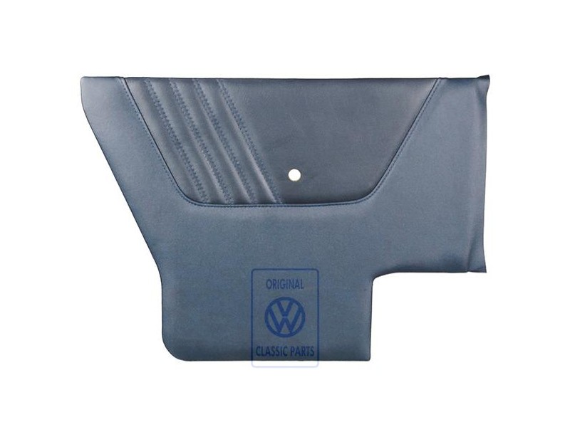 VW Original Seitenverkleidung (Kunstleder) Mauritiusblau - 155867043AGBSD