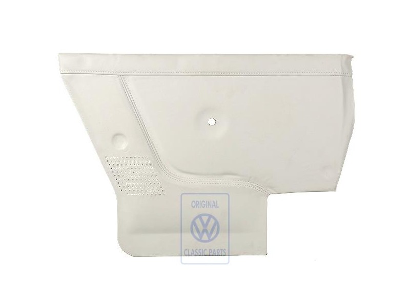 VW Original Seitenverkleidung (Leder) Alaskaweiss - 155867043Q 3YX
