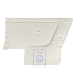 VW Original Seitenverkleidung (Leder) Laskyweiss - 155867044Q 2YG