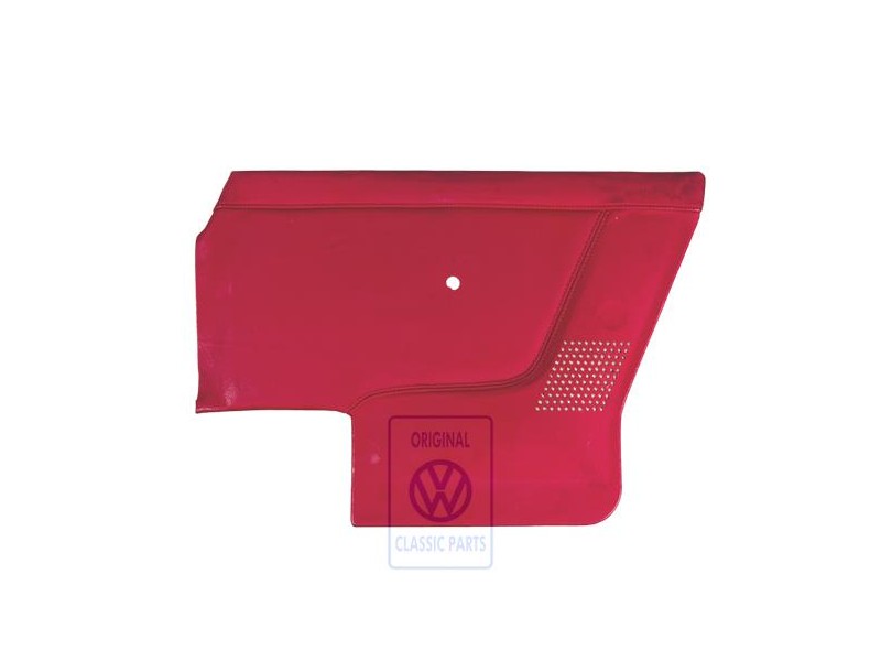 VW Original Seitenverkleidung (Leder) Kaminrot - 155867044Q 4MH