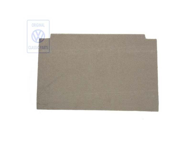 VW Original Deckel Für Kofferraumab- Deckung Beduin (Braun) - 155867769E 7UG