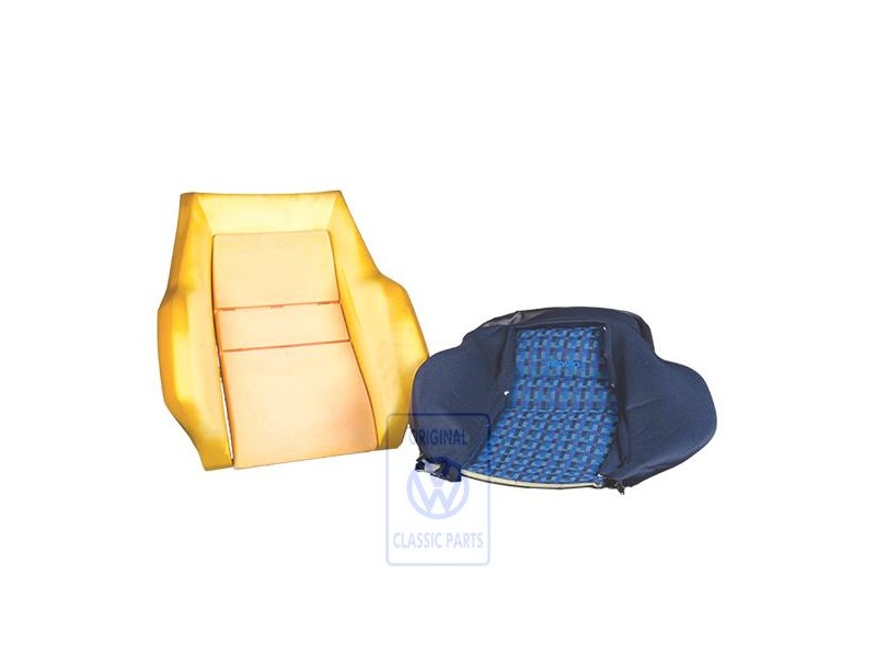 VW Original Lehnenbezug (Stoff) Mauritiusblau - 155881770A AZL