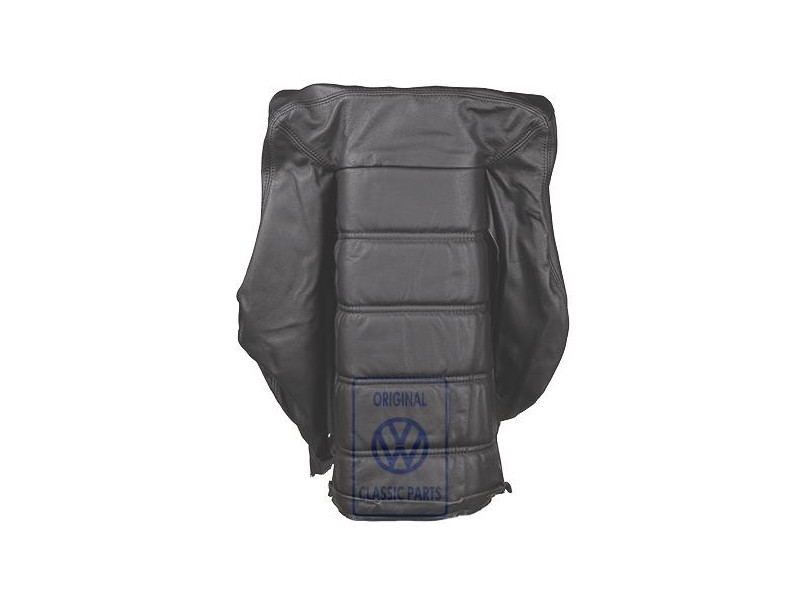 VW Original Lehnenbezug (Leder/Kunstleder) Schwarz - 155881801BCAFB