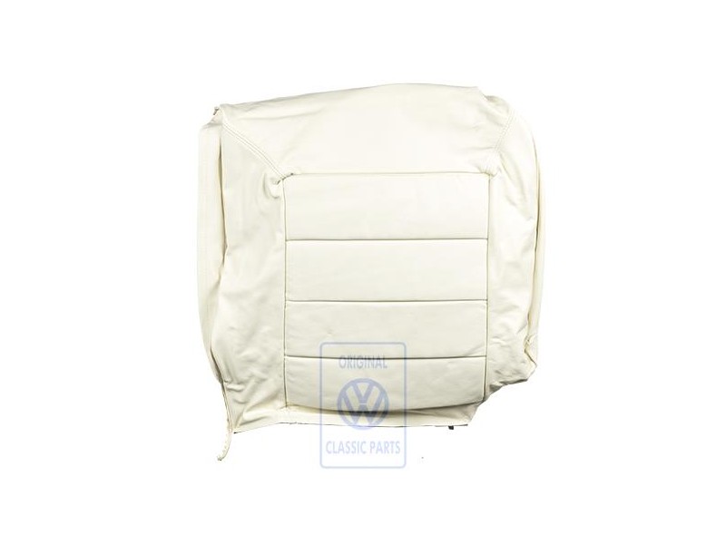 VW Original Lehnenbezug (Leder) Laskyweiss - 155885805N 2YG