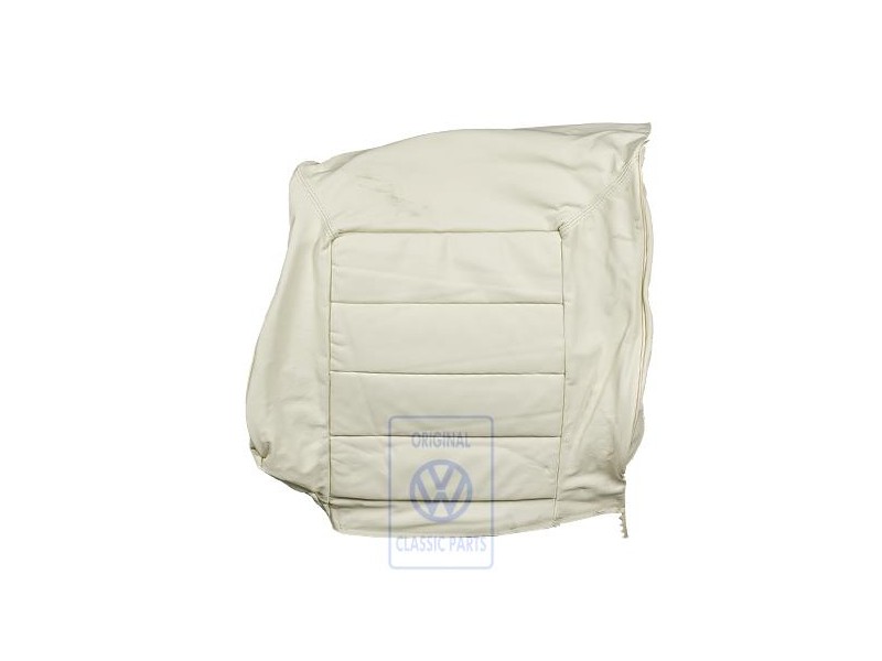 VW Original Lehnenbezug (Leder) Laskyweiss - 155885806 2YG
