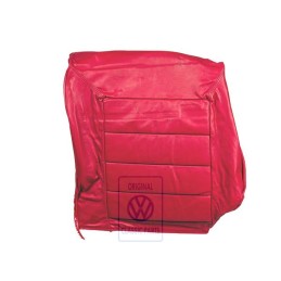 VW Original Lehnenbezug (Leder) Kaminrot - 155885806 4MH