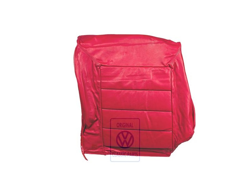 VW Original Lehnenbezug (Leder) Kaminrot - 155885806 4MH