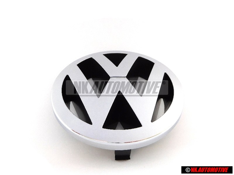 VW Original Vorne Kühlergrill Emblem Logo Zeichen Chrom - 2D0853600 FDY