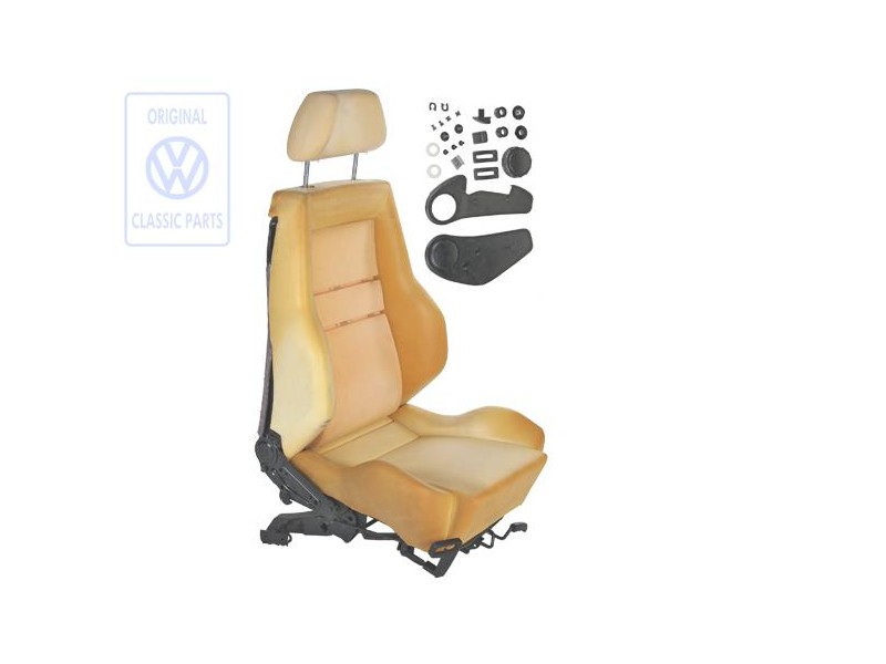 VW Original Sitz Komplett Mit Rückenlehne Kopfstütze Ohne Bezüge - 191881024B
