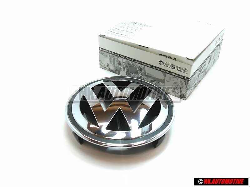 VW Original Vorne Kühlergrill Emblem Logo Zeichen Chrom - 3C0853600A MQH