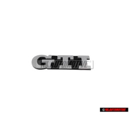 VW Original GTI Vorne Kühlergrill Emblem Schriftzug Chrom - 1K6853679D FXC