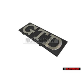 VW Original GTD Vorne Kühlergrill Emblem Schriftzug - 171853679D