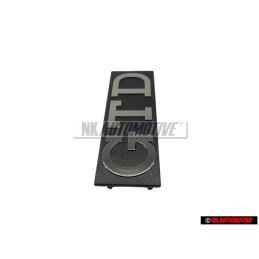 VW Original GTD Vorne Kühlergrill Emblem Schriftzug - 171853679D