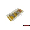 VW Original TSI Hinten Schriftzug Emblem Logo Chrom Rot - 5G0853675A JZQ