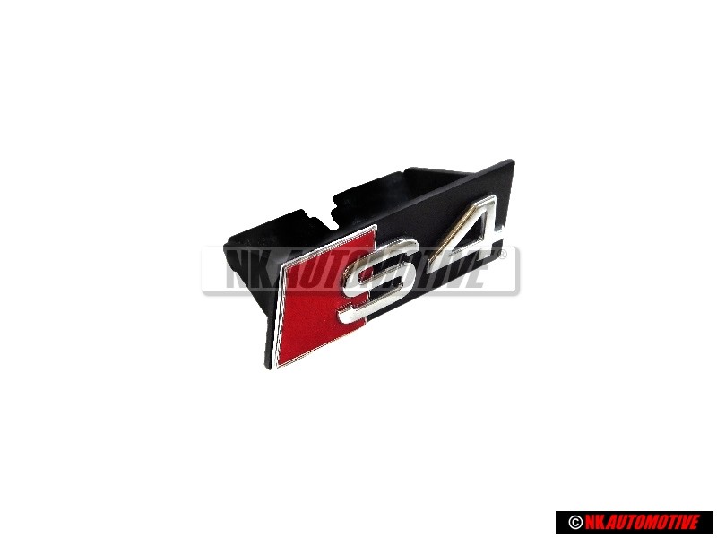 Audi Original S4 Vorne Kühlergrill Emblem Schriftzug - 8H0853736A 2ZZ