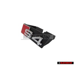 Audi Original S4 Vorne Kühlergrill Emblem Schriftzug - 8H0853736A 2ZZ
