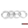 Audi Original Ringe Vorne Kühlergrill Emblem Logo Zeichen Chrom - 8Z0853605 2ZZ