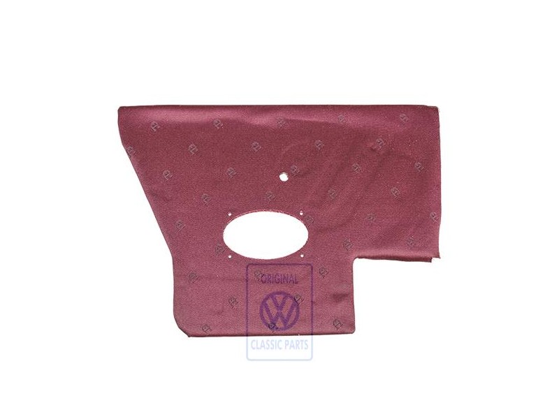 VW Original Seitenverkleidung Rotgrün - 155867044AL6YC
