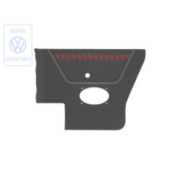 VW Original Seitenverkleidung (Stoff) Schwarz/Rot - 155867044BEBYT
