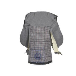 VW Original Lehnenbezug (Stoff) Schwarz/Silber - 155881801AKWL5
