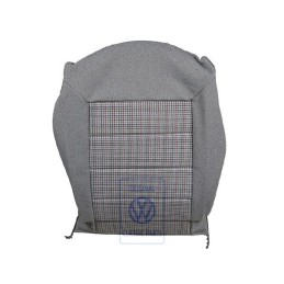 VW Original Lehnenbezug (Stoff) Schwarz/Silber - 155881805AKWL5
